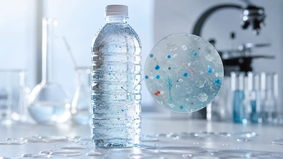 Mikroplastik w wodzie butelkowanej - co pokazują badania naukowe?