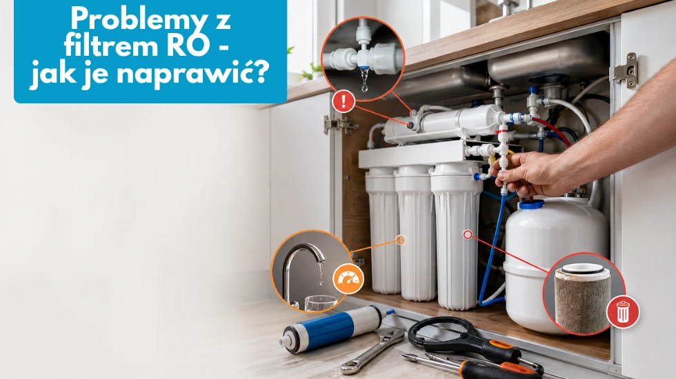 Problemy z filtrem odwróconej osmozy - jak je naprawić?