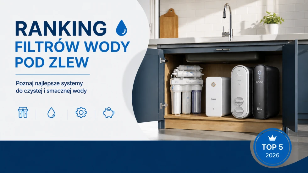 Ranking filtrów wody pod zlew - który warto kupić i czym się kierować przy wyborze?