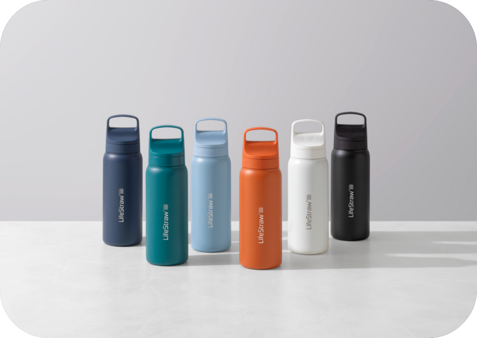 Zestaw butelek LifeStraw ze stali nierdzewnej