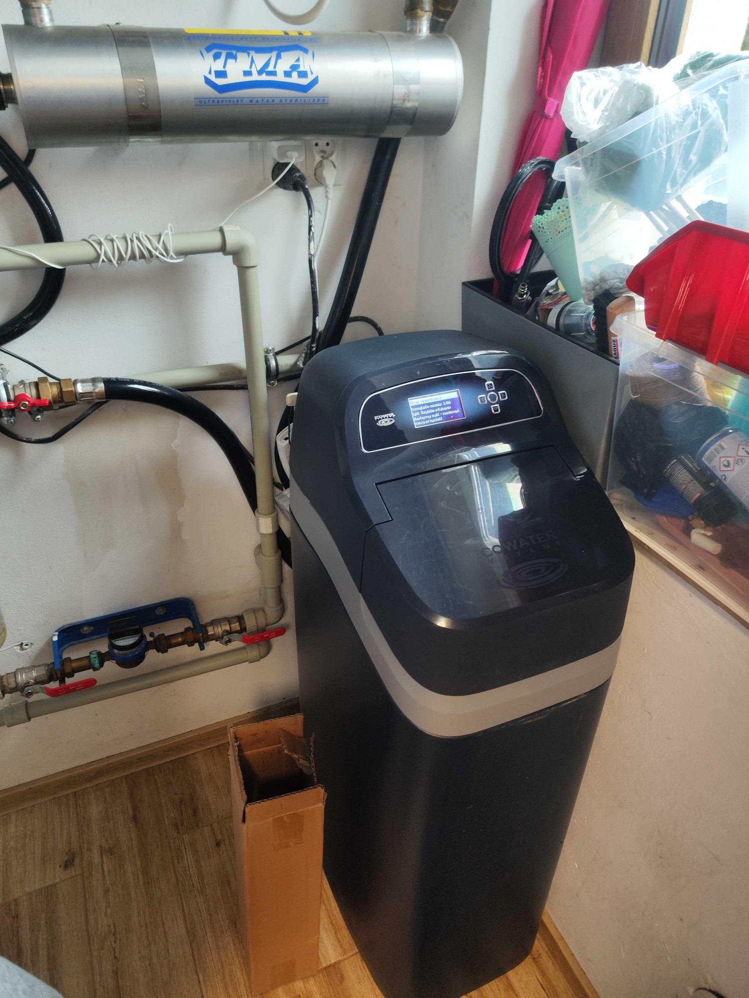 Zmiękczacz EcoWater eVOLUTION i lampa UV do wody w Tyczynie