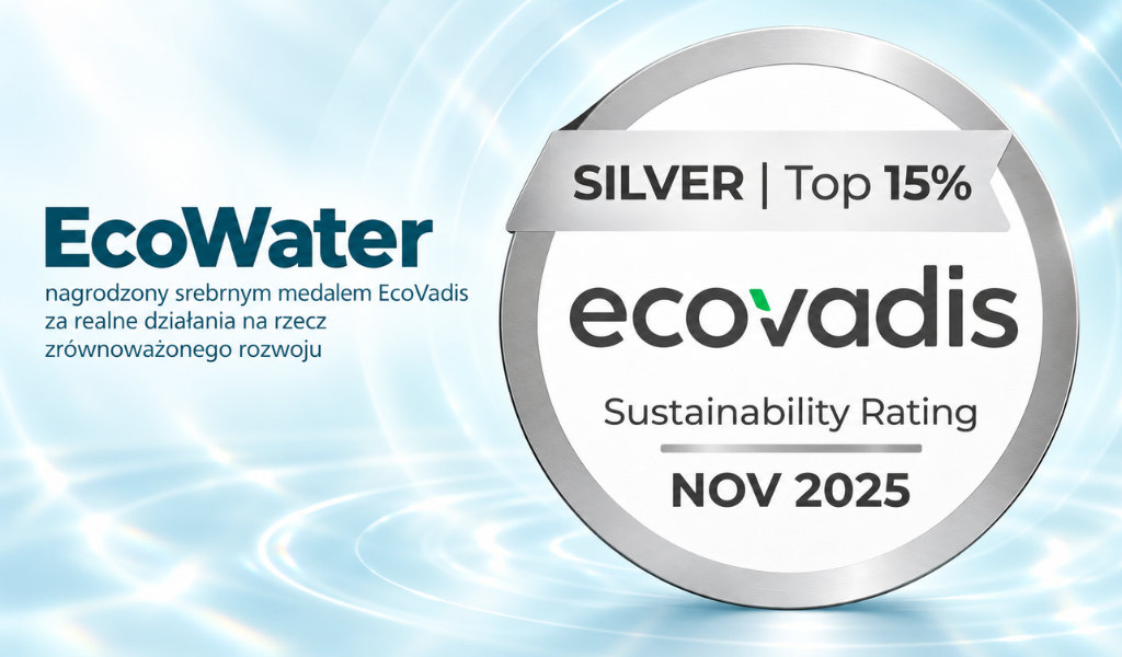 Medal EcoVadis dla marki EcoWater
