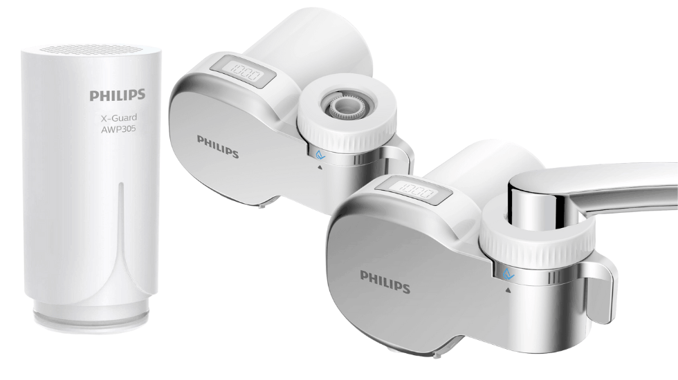 Filtr na kran Philips z&nbsp;wymiennym wkładem AWP305