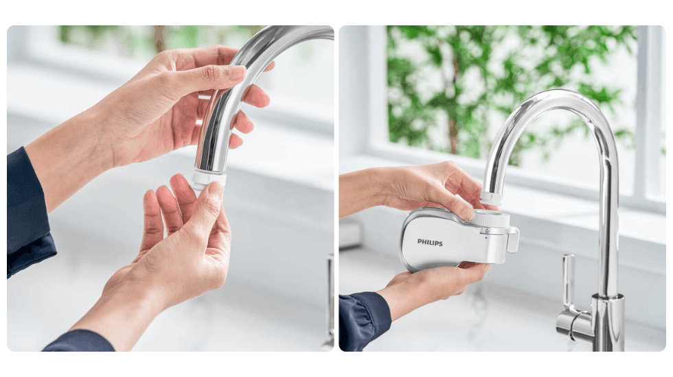 Jak zamontować nakranowy filtr Philips?