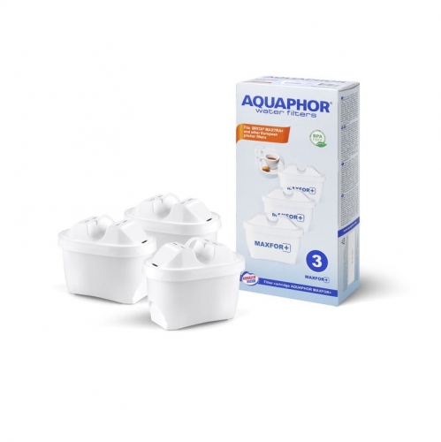 AQUAPHOR Onyx Biały - dzbanek filtrujący wodę + 3 wkłady Maxfor Plus - 5