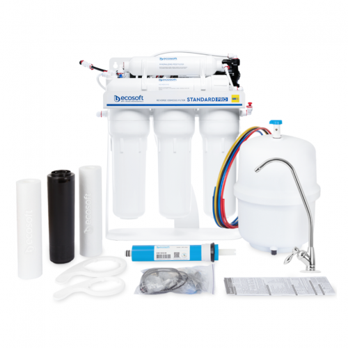 Filtr odwróconej osmozy Ecosoft Standard PRO na stelażu z mineralizatorem - 6