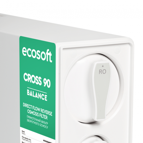 Filtr odwróconej osmozy Ecosoft CROSS 90 Balance z mineralizacją - 5