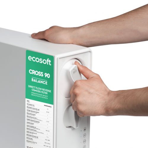 Filtr odwróconej osmozy Ecosoft CROSS 90 Balance z mineralizacją - 9