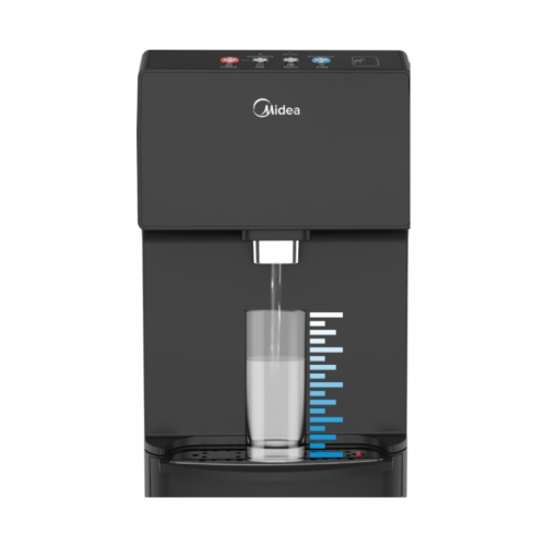 Dystrybutor wody Midea JS1844T SODA PLUS BLACK (Czarny) nablatowy (CHS) z wodą gazowaną - 3