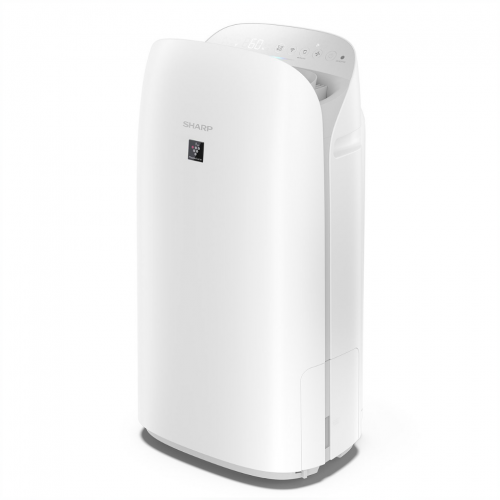 Oczyszczacz powietrza Sharp UA-KCP100E-W [biały] z nawilżaczem, jonizacją i WiFi - 2