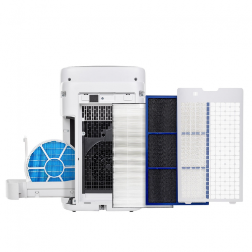 Oczyszczacz powietrza SHARP UA-KIN52E-W [biały] z jonizatorem i nawilżaczem - 8