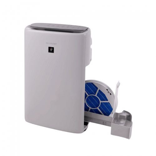 Oczyszczacz powietrza Sharp KI-N52EU-L [jasnoszary] z nawilżaczem i jonizatorem - 7