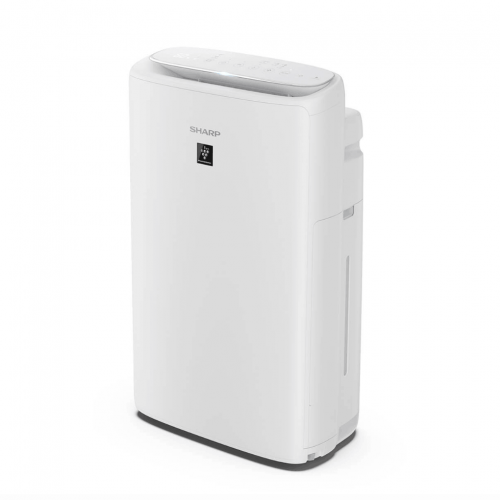 Oczyszczacz powietrza Sharp UA-KIN42E-W [biały] z jonizatorem i nawilżaczem