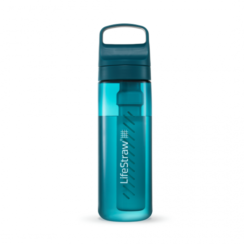 Butelka turystyczna z filtrem LifeStraw Go 2.0 [ Laguna Teal ] 650 ml