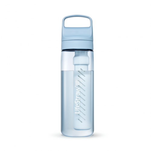 Butelka filtrująca wodę LifeStraw Go 2.0 [ Icelandic Blue ] 650ml