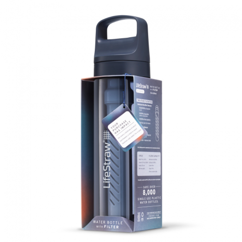 LifeStraw Go 2.0 Butelka filtrująca [ Aegean Sea ] 650 ml Granatowa - 2