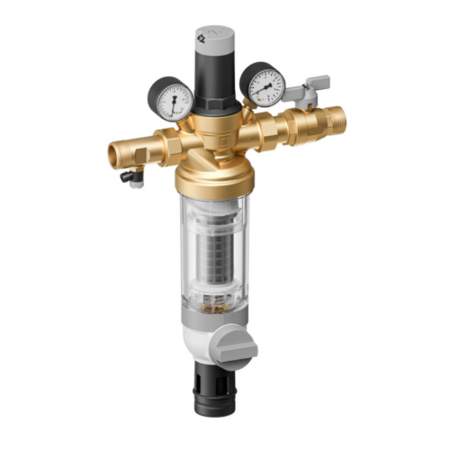 Honeywell Braukmann HS10S-LF. Stacja filtrująco-redukcyjna z płukaniem wstecznym