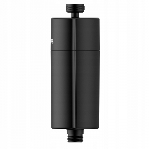Filtr prysznicowy Philips AWP1775BK czarny. Filtr pod prysznic neutralizujący chlor i osady - 3