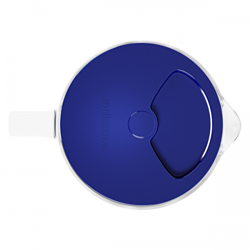 Szklany dzbanek filtrujący WESSPER D2 BOROSILICATE 3L NAVY BLUE z filtrem Aquamax - 7