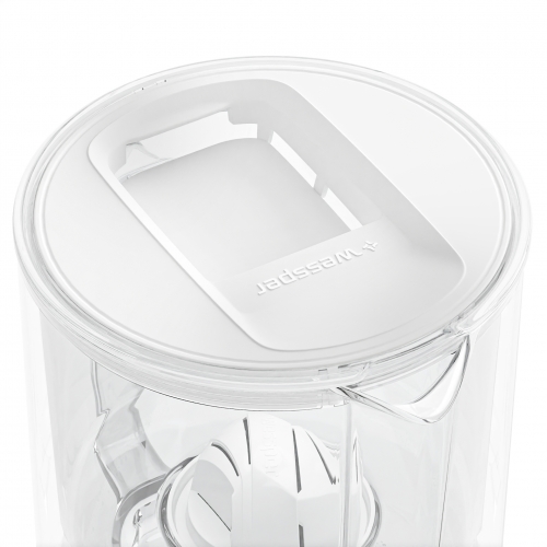 Dzbanek filtrujący szklany WESSPER D2 BOROSILICATE 3L BIAŁY z filtrem Aquaclassic - 5