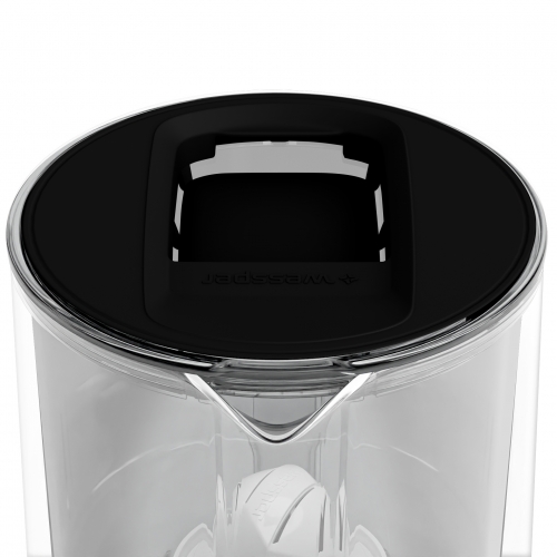 Dzbanek filtrujący szklany WESSPER D2 BOROSILICATE 3L CZARNY z filtrem Aquaclassic - 2