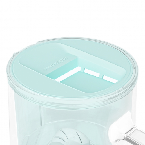 Dzbanek filtrujący szklany WESSPER D2 BOROSILICATE 3L MIĘTOWY z filtrem Aquaclassic - 7