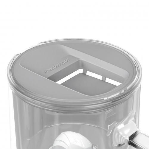 Dzbanek filtrujący szklany WESSPER D2 BOROSILICATE 3L SZARY z filtrem Aquaclassic - 5