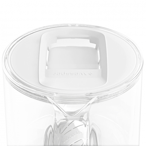 Szklany dzbanek filtrujący WESSPER D2 BOROSILICATE 3L BIAŁY z filtrem Aquamax - 4