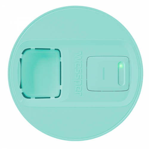 Szklany dzbanek WESSPER D2 BOROSILICATE futureflowTM 3L MIĘTOWY z licznikiem i filtrem Aquaclassic - 3