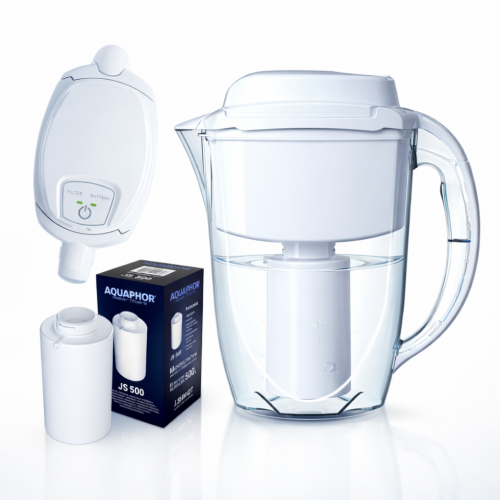 Dzbanek filtrujący AQUAPHOR J.Shmidt 500 (2,8L) z membraną mikrofiltracyjną - 6