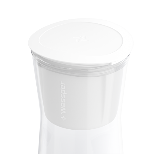 Szklana karafka filtrująca Wessper K1 BOROSILICATE Actitex - Biała - 5