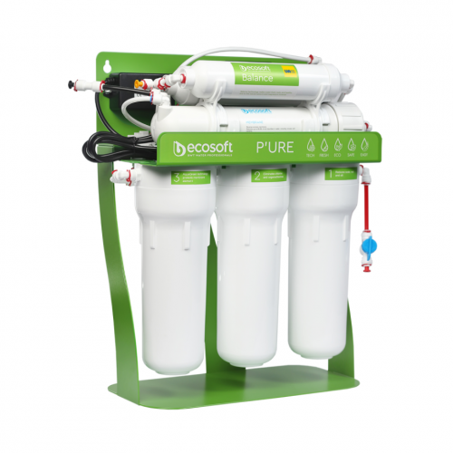 Filtr odwróconej osmozy BWT Ecosoft Pure Balance z pompą i stelażem - 2