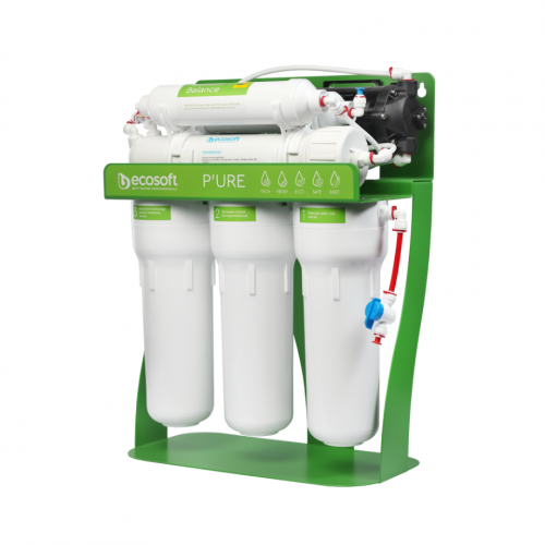 Filtr odwróconej osmozy BWT Ecosoft Pure Balance z pompą i stelażem - 3