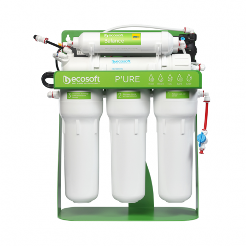 Filtr odwróconej osmozy BWT Ecosoft Pure Balance z pompą i stelażem - 4