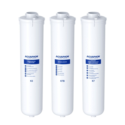 Zestaw wkładów do filtra Aquaphor Kryształ B ECO + timer GRATIS - 2