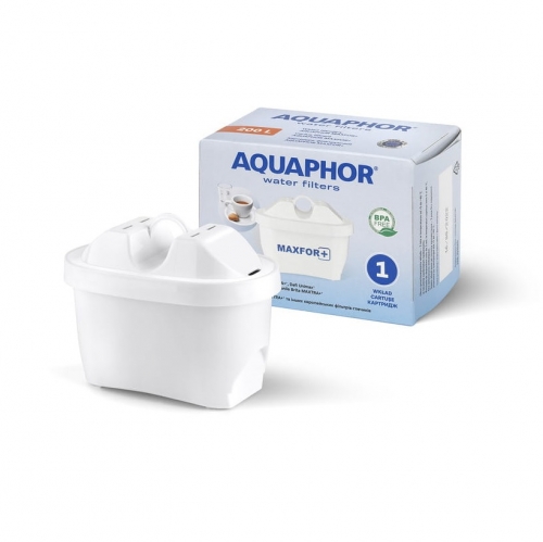 AQUAPHOR Onyx Biały - dzbanek filtrujący wodę z wkładem Maxfor Plus  - 5